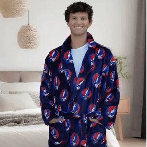 Grateful Dead - Steal Your Face Fleece Bathrobe